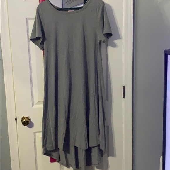 Lularoe Carly grey dress - Picture 1 of 1